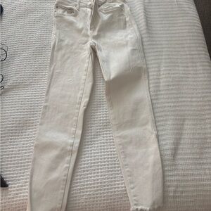 Free People Women's Skinny Jeans - Cream